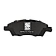 2013 Nissan Versa - 2-Wheel Set Front Brake Disc and Pad Kit, Plain Surface, 4 Lugs, Ceramic, 1.6L 4Cyl, Brake Disc Evolution Geomet Coated High Carbon; Brake Pad Set Pro-Line Series  Includes (2) Disc and (1) Pad Set