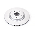 KIT-090821-499 2-Wheel Set Brake Disc and Pad Kit, Plain Surface 5 Lugs Ceramic Evolution Geomet Coated High Carbon, Includes (2) Brake Disc and (1) Brake Pad Set