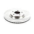 KIT-090821-501 2-Wheel Set Brake Disc and Pad Kit, Plain Surface 5 Lugs Ceramic Autospecialty By Powerstop, Includes (2) Brake Disc and (1) Brake Pad Set