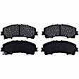 KIT-090821-501 2-Wheel Set Brake Disc and Pad Kit, Plain Surface 5 Lugs Ceramic Autospecialty By Powerstop, Includes (2) Brake Disc and (1) Brake Pad Set