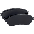 KIT-090821-537 2-Wheel Set Front Brake Disc and Pad Kit, Plain Surface 5 Lugs Ceramic Autospecialty By Powerstop, Includes (2) Brake Disc and (1) Brake Pad Set