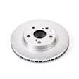 2014 Toyota Prius - 4-Piece Kit Front Brake Disc and Pad Kit, Plain Surface, 5 Lugs, Ceramic, 1.8L 4Cyl, Evolution Geomet Coated High Carbon  Includes (2) Brake Disc and (1) Brake Pad Set