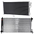 2002 Ford Expedition - 2-Piece Kit Radiator, For Models With Standard Duty Cooling, 4.6L 8Cyl,  Includes (1) A/C Condenser and (1) Radiator
