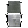 2001 Ford Ranger - 2-Piece Kit Radiator, 2.3L 4Cyl,  Includes (1) A/C Condenser and (1) Radiator