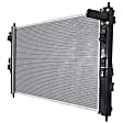 2012 Mitsubishi Outlander Sport - 2-Piece Kit Radiator, 2.0L 4Cyl,  Includes (1) A/C Condenser and (1) Radiator