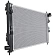 2012 Mitsubishi Outlander Sport - 2-Piece Kit Radiator, 2.0L 4Cyl,  Includes (1) A/C Condenser and (1) Radiator