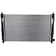 2012 Mitsubishi Outlander Sport - 2-Piece Kit Radiator, 2.0L 4Cyl,  Includes (1) A/C Condenser and (1) Radiator