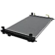 2-Piece Kit Radiator, with A/C Condenser, 2.5L/3.5L Eng., Plastic Tank