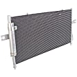 2-Piece Kit Radiator, Includes (1) A/C Condenser and (1) Radiator