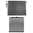 2-Piece Kit Radiator, Includes (1) A/C Condenser and (1) Radiator
