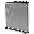 2-Piece Kit Radiator, Includes (1) A/C Condenser and (1) Radiator