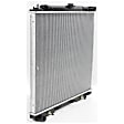 2-Piece Kit Radiator, Includes (1) A/C Condenser and (1) Radiator