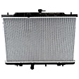 2008-2013 Nissan Rogue - 2-Piece Kit Radiator, with A/C Condenser, 2.5L Eng., Plastic Tank