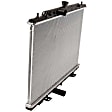 2008-2013 Nissan Rogue - 2-Piece Kit Radiator, with A/C Condenser, 2.5L Eng., Plastic Tank