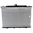 2008-2013 Nissan Rogue - 2-Piece Kit Radiator, with A/C Condenser, 2.5L Eng., Plastic Tank