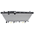 2-Piece Kit Radiator, with A/C Condenser, 2.5L Eng., Plastic Tank