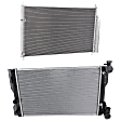 2-Piece Kit Radiator, 1.8L, 4Cyl, Includes (1) A/C Condenser and (1) Radiator