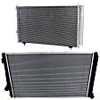 2-Piece Kit Radiator, 2.5L, 4Cyl, Includes (1) A/C Condenser and (1) Radiator