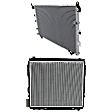 2006 Toyota Sequoia - 2-Piece Kit Radiator, 4.7L 8Cyl,  Includes (1) A/C Condenser and (1) Radiator