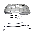 2003 Hyundai Santa Fe LX - 3-Piece Kit Fuel Tank, 17.1 gallons / 65 liters, GAS,  Includes (1) Fuel Tank and (2) Fuel Tank Strap