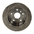 2007 Toyota Solara - 4-Wheel Set Front and Rear Brake Disc and Pad Kit, Plain Surface, 5 Lugs, Front-295.91 mm/Rear-268.99 mm, Ceramic, 3.3L 6Cyl, Pro-Line Series  Includes (4) Disc and (2) Pad Set