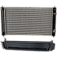2-Piece Kit Active Grille Shutter, Upper, includes Radiator