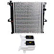 2-Piece Kit Radiator, 3.0L/4.0L Engine, includes Coolant Reservoir
