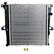 2-Piece Kit Radiator, 3.0L/4.0L Engine, includes Coolant Reservoir
