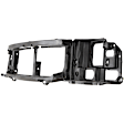2-Piece Kit Header Panel, Thermoplastic and Fiberglass, RWD, includes Grille Assembly