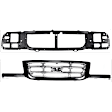 2-Piece Kit Header Panel, Thermoplastic and Fiberglass, includes Grille Assembly