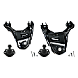 4-Piece Kit Front, Driver and Passenger Side, Upper Control Arm Kit, Includes (2) Ball Joint and (2) Control Arm