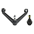 2-Piece Kit Front, Driver or Passenger Side, Upper Control Arm Kit, Includes (1) Ball Joint and (1) Control Arm
