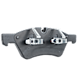 4-Piece Kit Front Brake Disc and Pad Kit, Plain Surface, 5 Lugs, Cast Iron, Organic Pad Material, Pro-Line Series