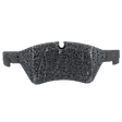 4-Piece Kit Front Brake Disc and Pad Kit, Plain Surface, 5 Lugs, Cast Iron, Organic Pad Material, Pro-Line Series