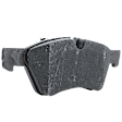 4-Piece Kit Front Brake Disc and Pad Kit, Plain Surface, 5 Lugs, Cast Iron, Organic Pad Material, Pro-Line Series