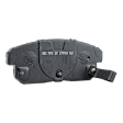 2-Wheel Set Rear Brake Disc and Pad Kit, Plain Surface 5 Lugs 300.99 mm Ceramic Pro-Line Series, Includes (2) Brake Disc and (1) Brake Pad Set