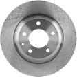 2-Wheel Set Rear Brake Disc and Pad Kit, Plain Surface 5 Lugs 300.99 mm Ceramic Pro-Line Series, Includes (2) Brake Disc and (1) Brake Pad Set