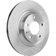 2-Wheel Set Rear Brake Disc and Pad Kit, Plain Surface 5 Lugs 300.99 mm Ceramic Pro-Line Series, Includes (2) Brake Disc and (1) Brake Pad Set
