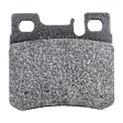 Rear Brake Disc and Pad Kit Plain Surface, 5 Lugs, Cast Iron, Organic Pad Material, Pro-Line Series