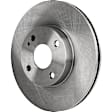 4-Wheel Set Front and Rear Brake Disc and Pad Kit, Plain Surface, 4 Lugs, Cast Iron , Pro-Line Series