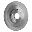 4-Wheel Set Front and Rear Brake Disc and Pad Kit, Plain Surface, 4 Lugs, Cast Iron , Pro-Line Series