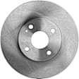 4-Wheel Set Front and Rear Brake Disc and Pad Kit, Plain Surface, 4 Lugs, Cast Iron , Pro-Line Series
