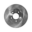 2014 Mercedes Benz C250 - 4-Wheel Set Front and Rear Brake Disc and Pad Kit, Plain Surface, 5 Lugs, Front-294.89 mm/Rear-299.97 mm, Organic, Sedan, 1.8L 4Cyl, Pro-Line Series  Includes (4) Disc and (2) Pad Set