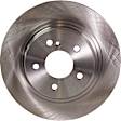 2014 Mercedes Benz C250 - 4-Wheel Set Front and Rear Brake Disc and Pad Kit, Plain Surface, 5 Lugs, Front-294.89 mm/Rear-299.97 mm, Organic, Sedan, 1.8L 4Cyl, Pro-Line Series  Includes (4) Disc and (2) Pad Set