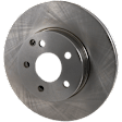 2014 Mercedes Benz C250 - 4-Wheel Set Front and Rear Brake Disc and Pad Kit, Plain Surface, 5 Lugs, Front-294.89 mm/Rear-299.97 mm, Organic, Sedan, 1.8L 4Cyl, Pro-Line Series  Includes (4) Disc and (2) Pad Set