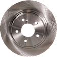 2014 Mercedes Benz C250 - 4-Wheel Set Front and Rear Brake Disc and Pad Kit, Plain Surface, 5 Lugs, Front-294.89 mm/Rear-299.97 mm, Organic, Sedan, 1.8L 4Cyl, Pro-Line Series  Includes (4) Disc and (2) Pad Set