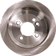 Front and Rear Brake Disc and Pad Kit, Plain Surface, 4 Lugs, Cast Iron , Pro-Line Series