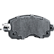 2018 Nissan Altima - 2-Wheel Set Front Brake Disc and Pad Kit, Plain Surface, 5 Lugs, 294.89 mm, Ceramic, 3.5L 6Cyl, Pro-Line Series Includes (2) Disc and (1) Pad Set
