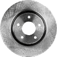 2018 Nissan Altima - 2-Wheel Set Front Brake Disc and Pad Kit, Plain Surface, 5 Lugs, 294.89 mm, Ceramic, 3.5L 6Cyl, Pro-Line Series Includes (2) Disc and (1) Pad Set