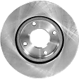 2012 Nissan Sentra SL - 2-Wheel Set Front Brake Disc and Pad Kit, Plain Surface, 4 Lugs, 279.91 mm, Ceramic, 2.0L 4Cyl, Pro-Line Series  Includes (2) Disc and (1) Pad Set